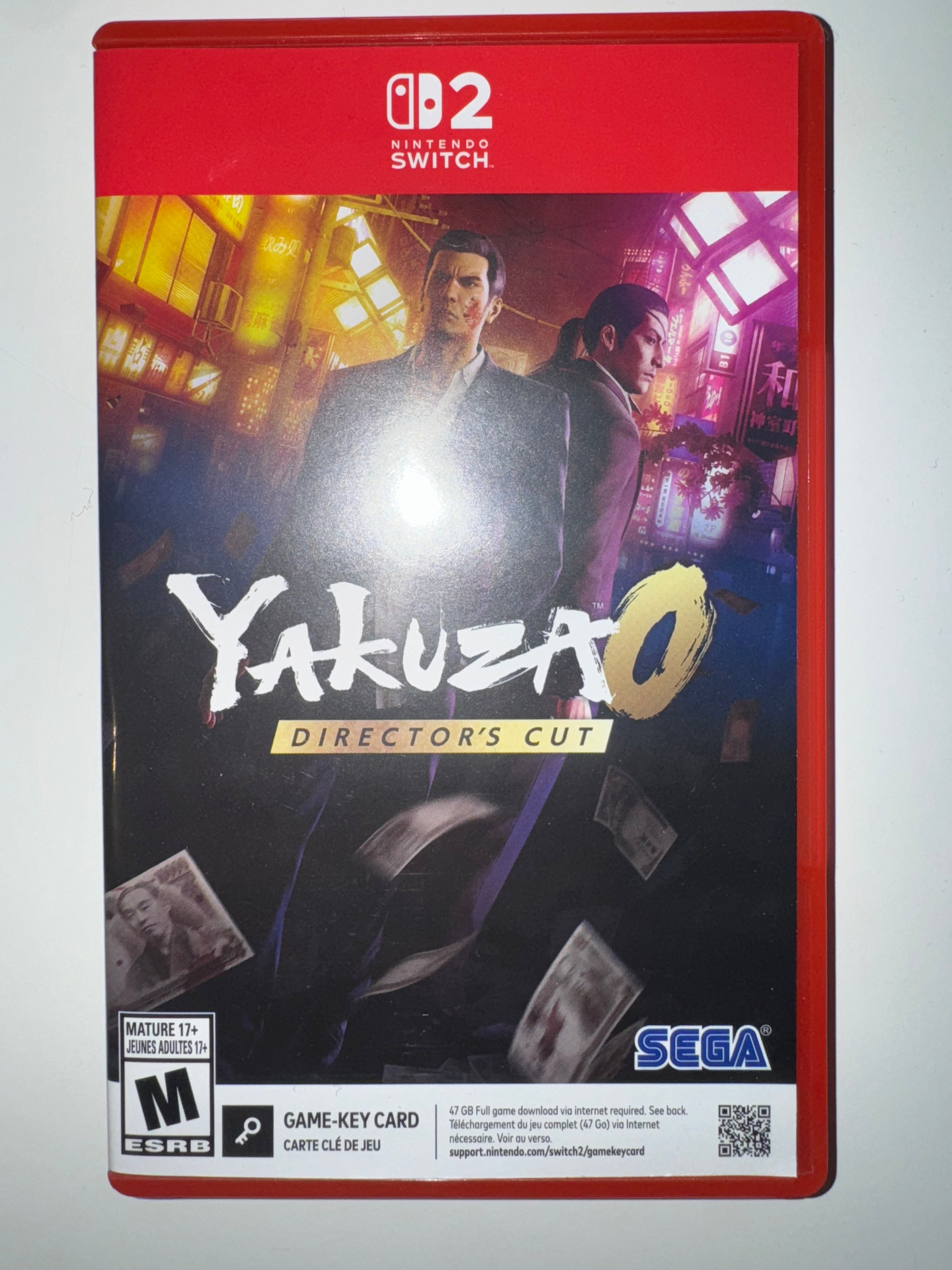 Yakuza 0 Director’s Cut NINTENDO SWITCH 2 NSW2