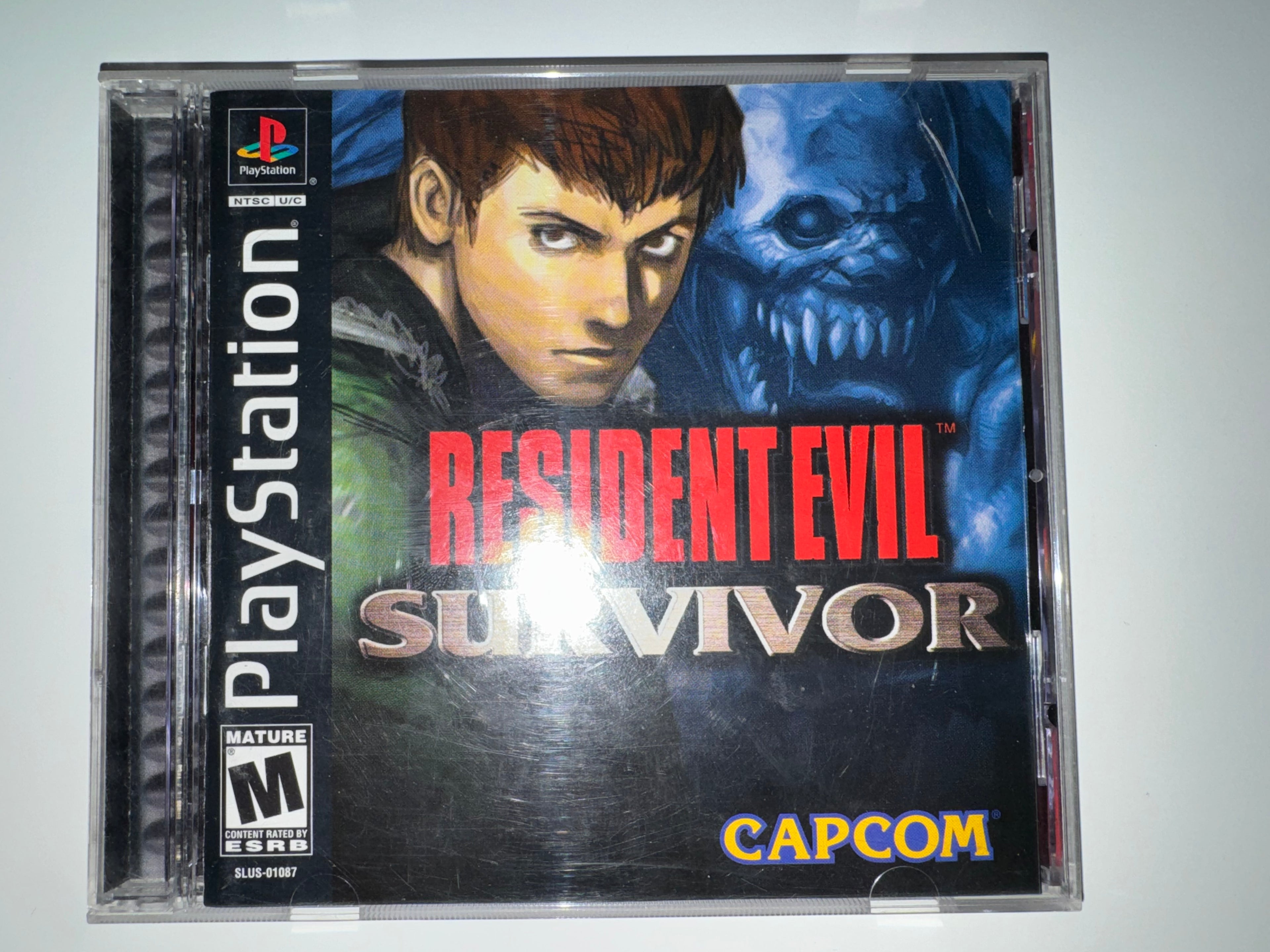 Resident Evil: Survivor (Sony PlayStation 1, 2000) CIB COMPLETE PS1