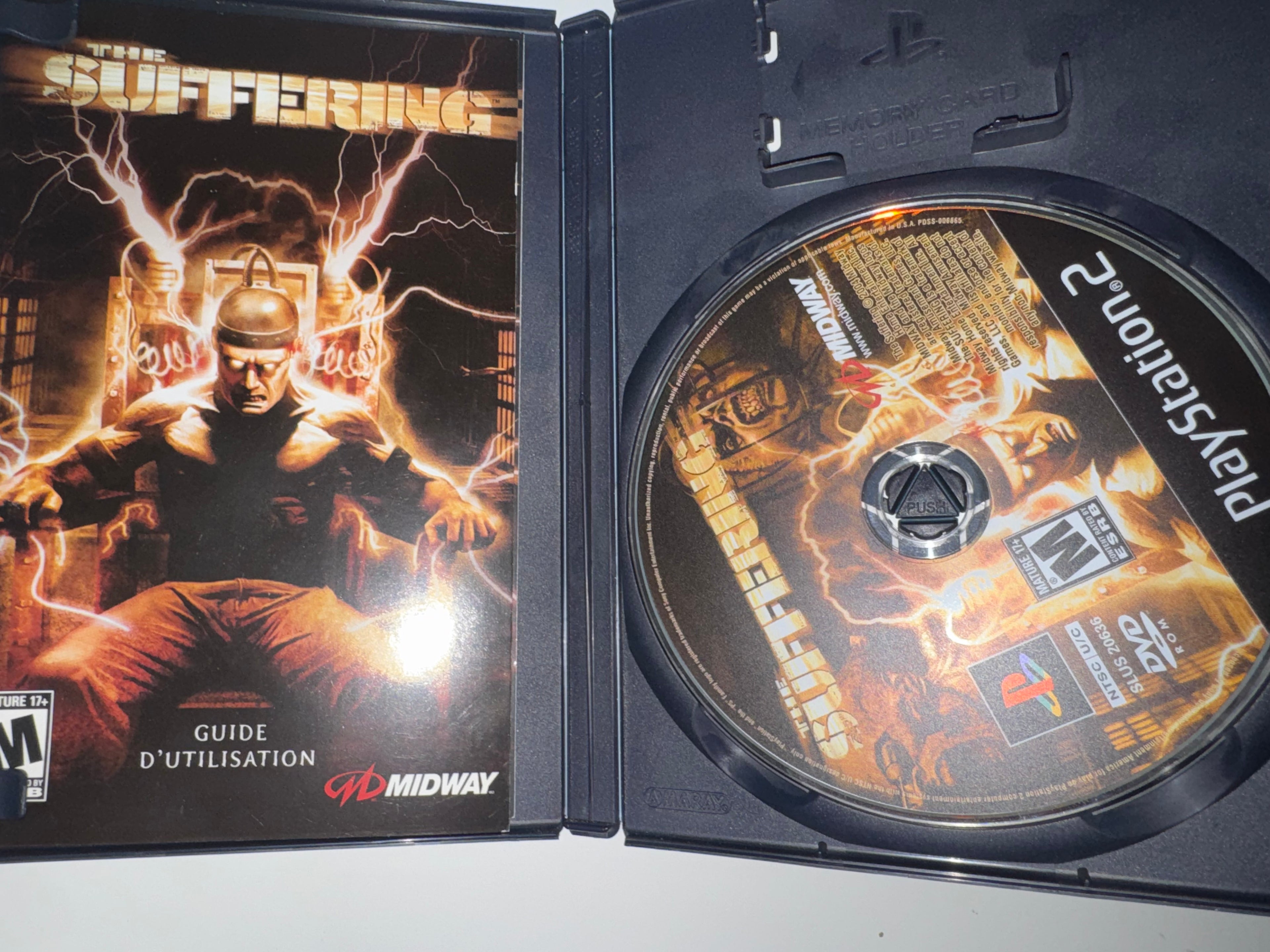 The Suffering (Sony PlayStation 2, 2000) CIB COMPLETE PS2