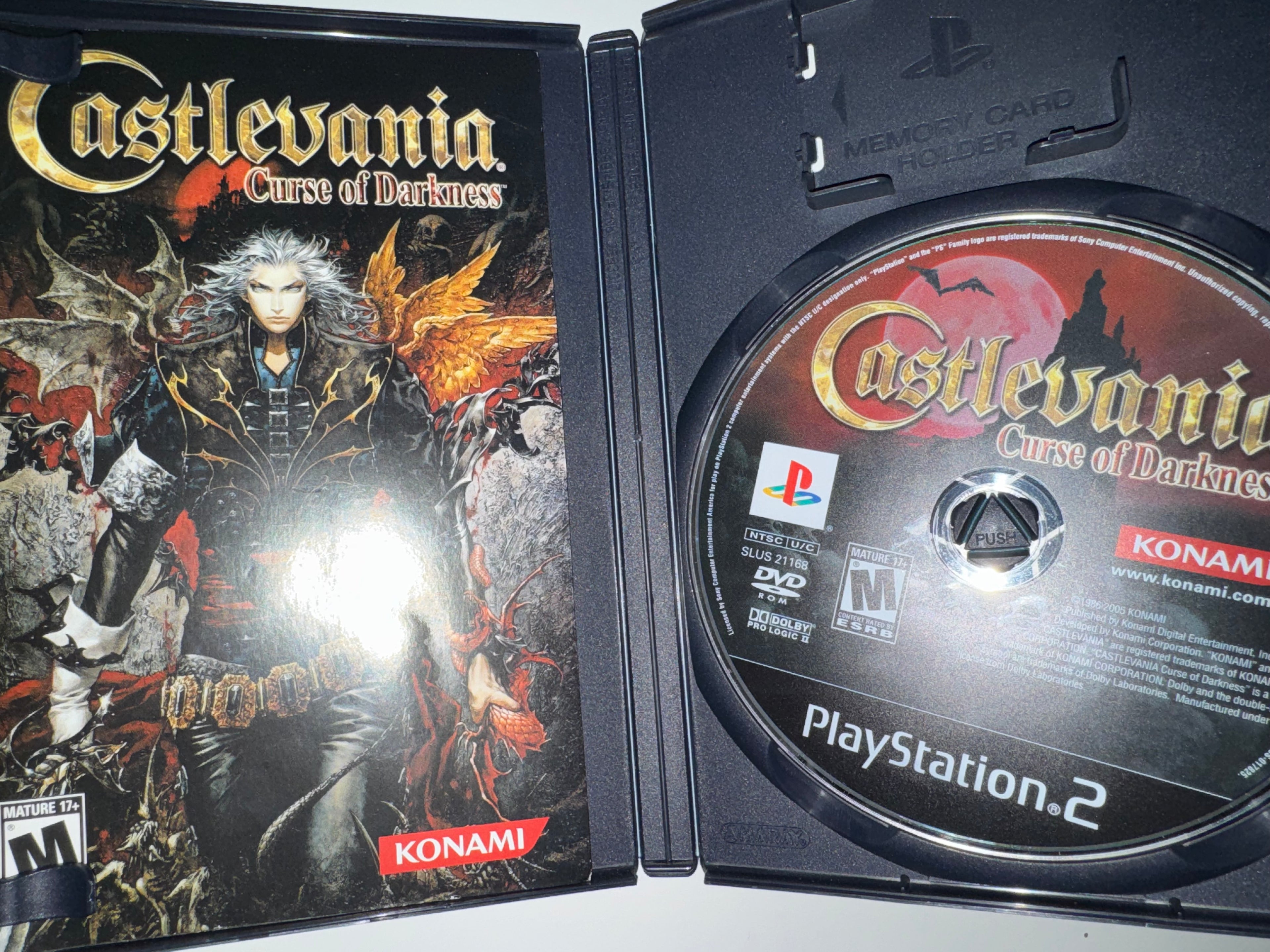 Castlevania: Curse of Darkness (Sony PlayStation 2, 2005) CIB Complete PS2