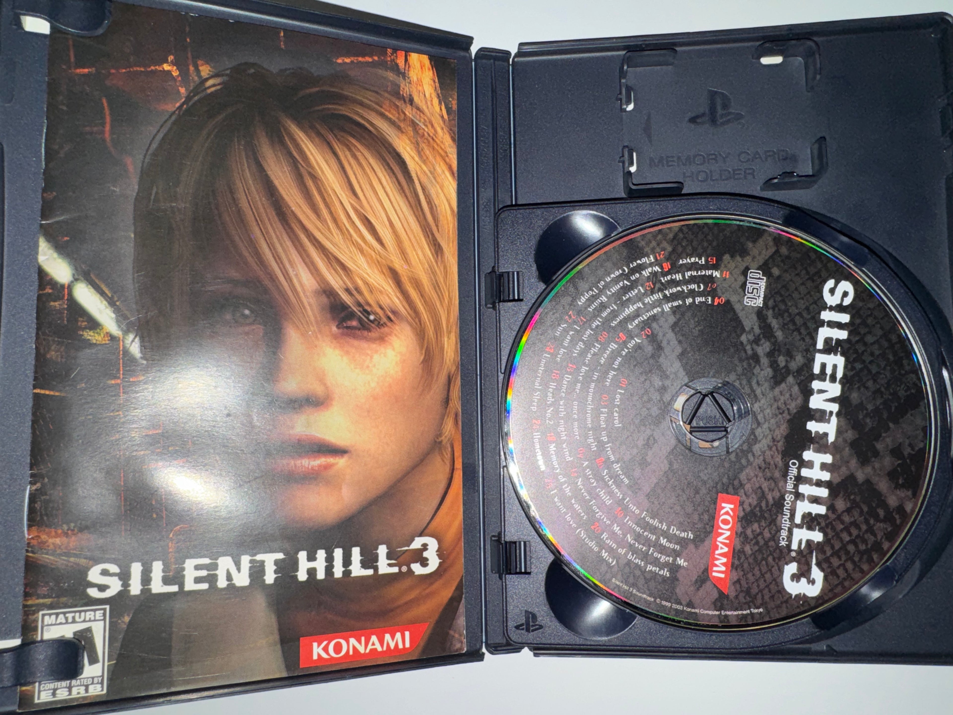 Silent Hill 3 (Sony PlayStation, 2003) CIB COMPLETE +Soundtrack PS2