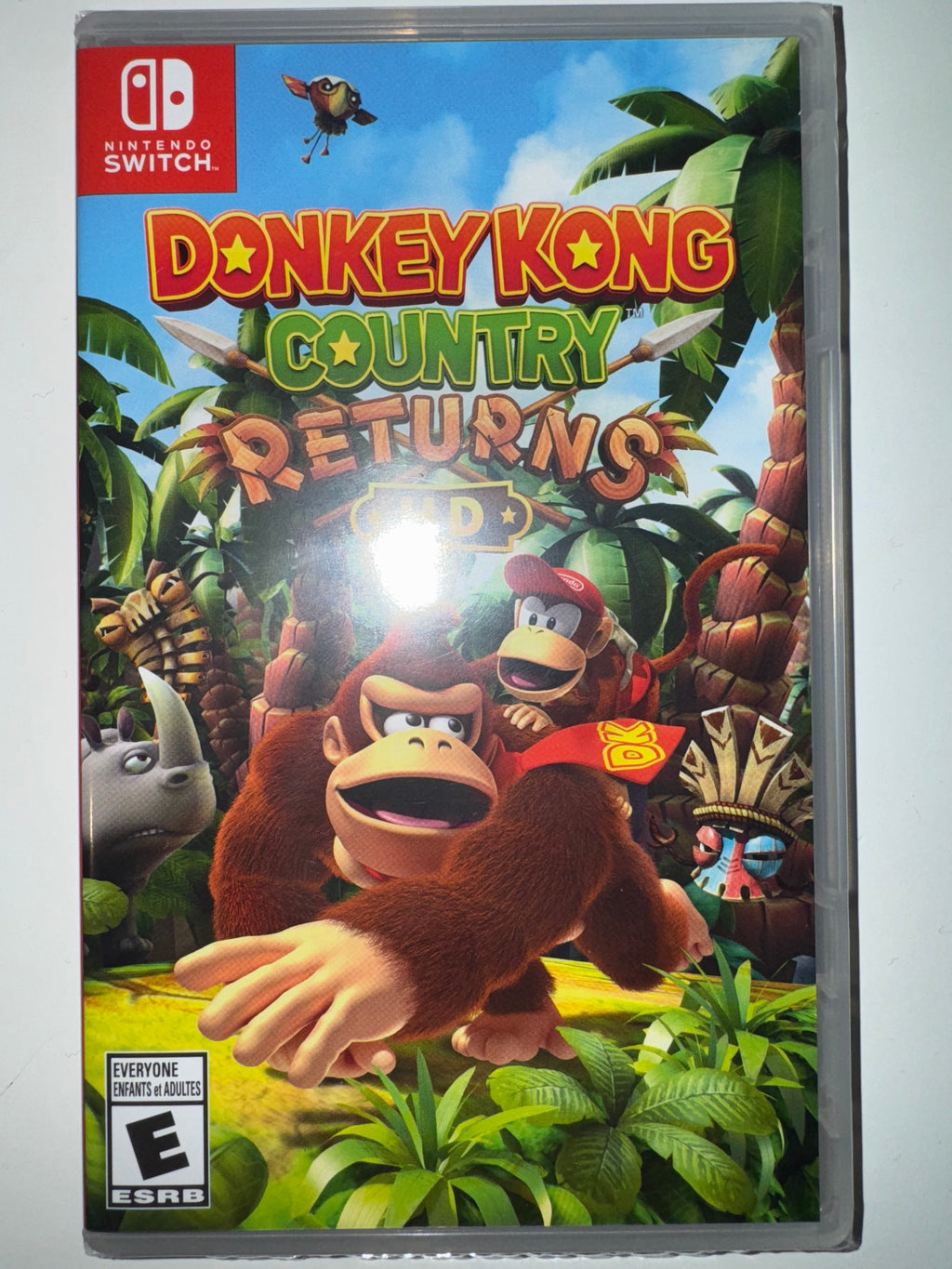 DONKEY KONG COUNTRY RETURNS HD NINTENDO SWITCH BRAND NEW SEALED NSW