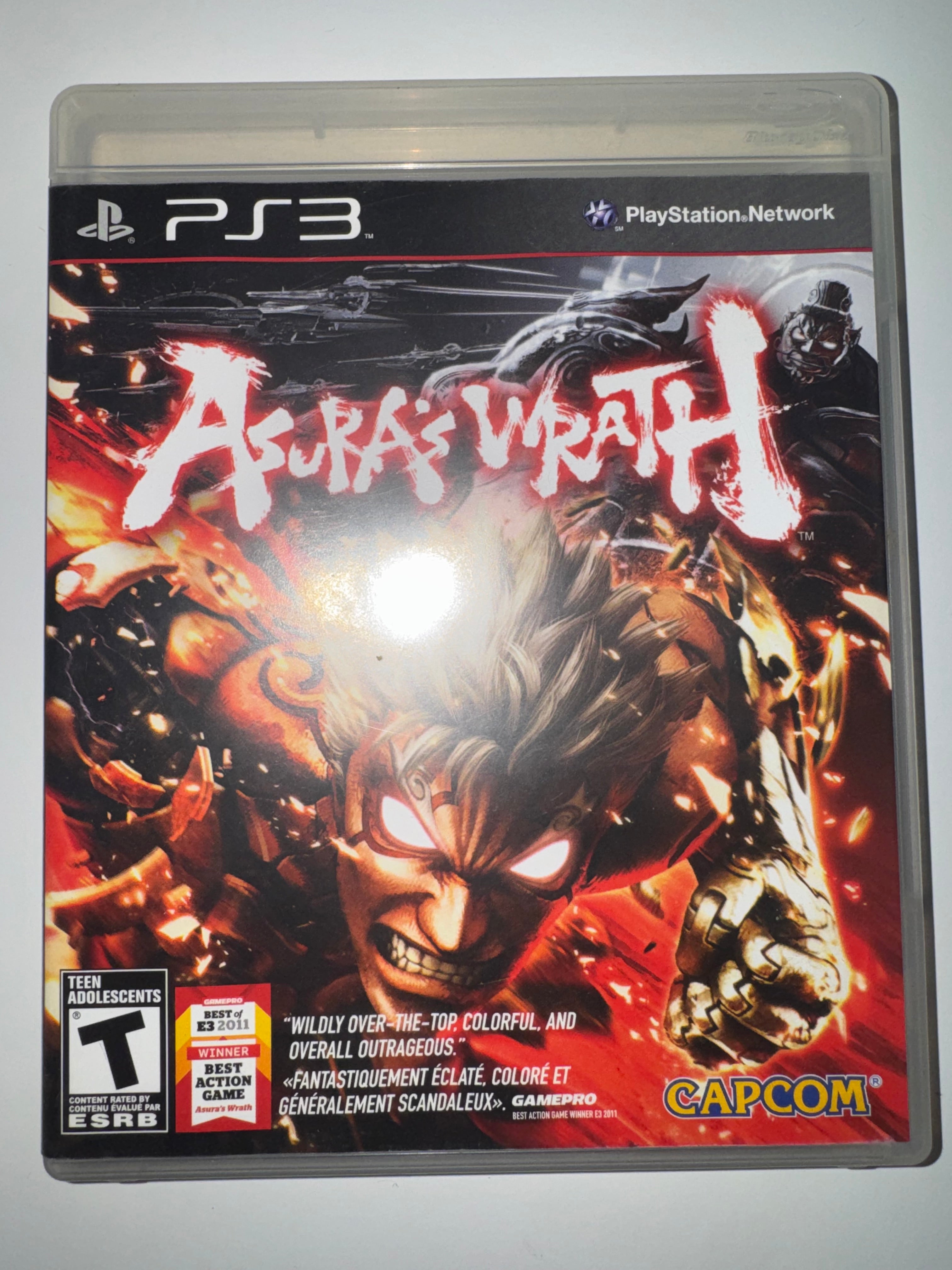 Asura's Wrath (Sony PlayStation 3, 2012) CIB COMPLETE PS3
