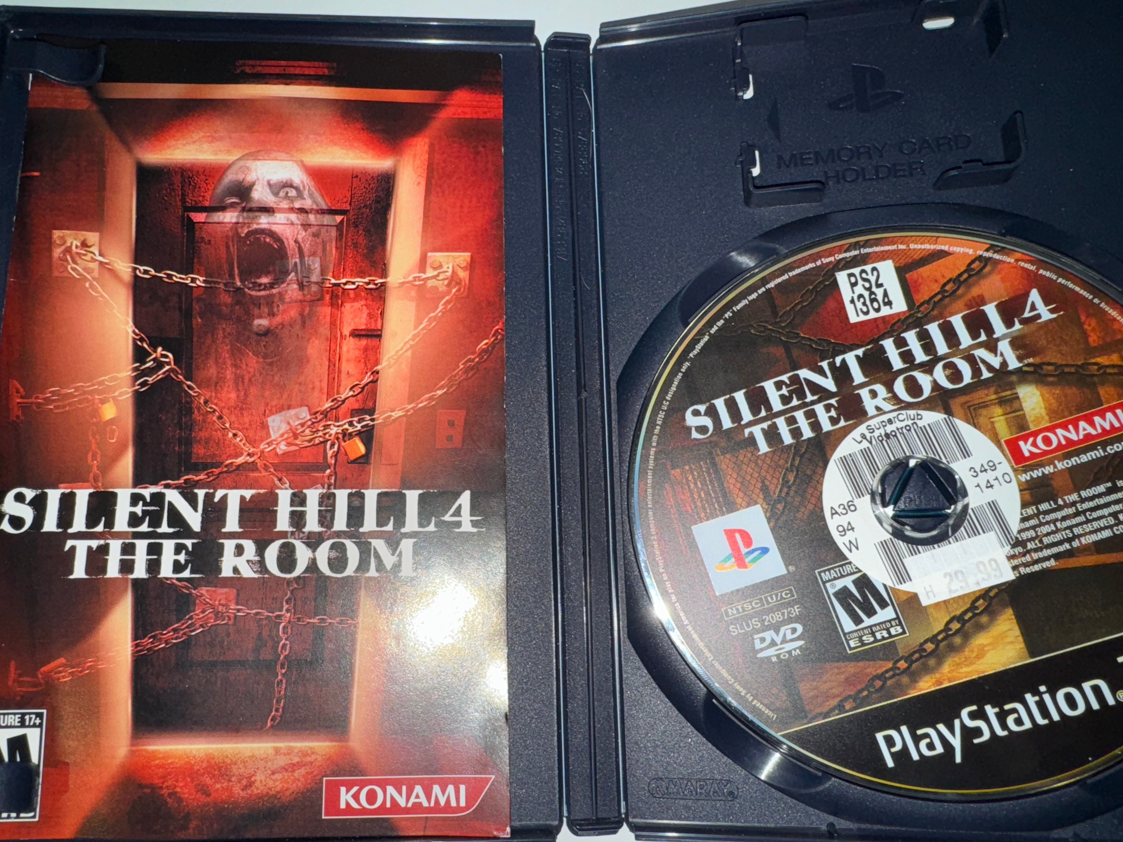 Silent Hill 4: The Room (Sony PlayStation 2, 2004) CIB COMPLETE PS2