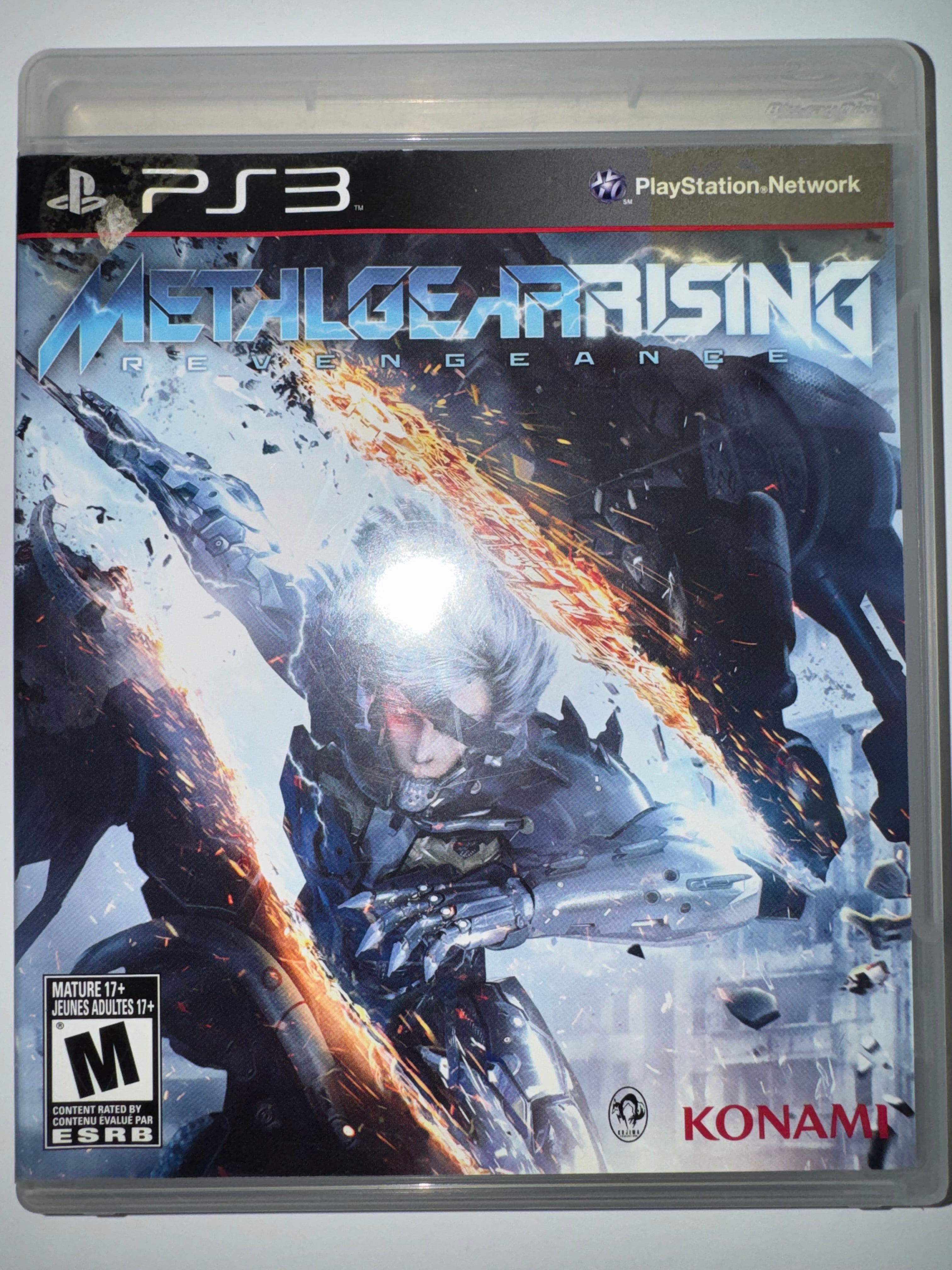 Metal Gear Rising: Revengeance (Sony PlayStation 3, 2013) CIB COMPLETE PS3