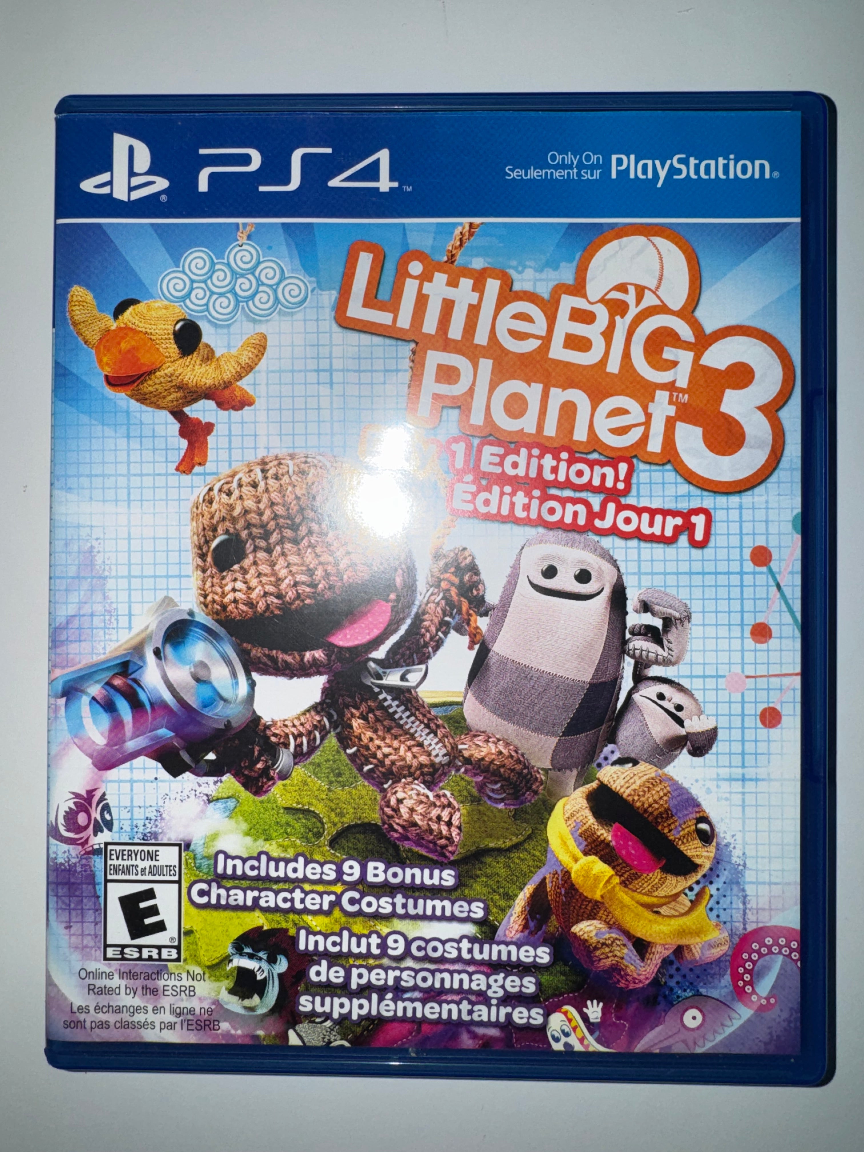 LittleBigPlanet 3 Day 1 Edition Sony Playstation 4 PS4