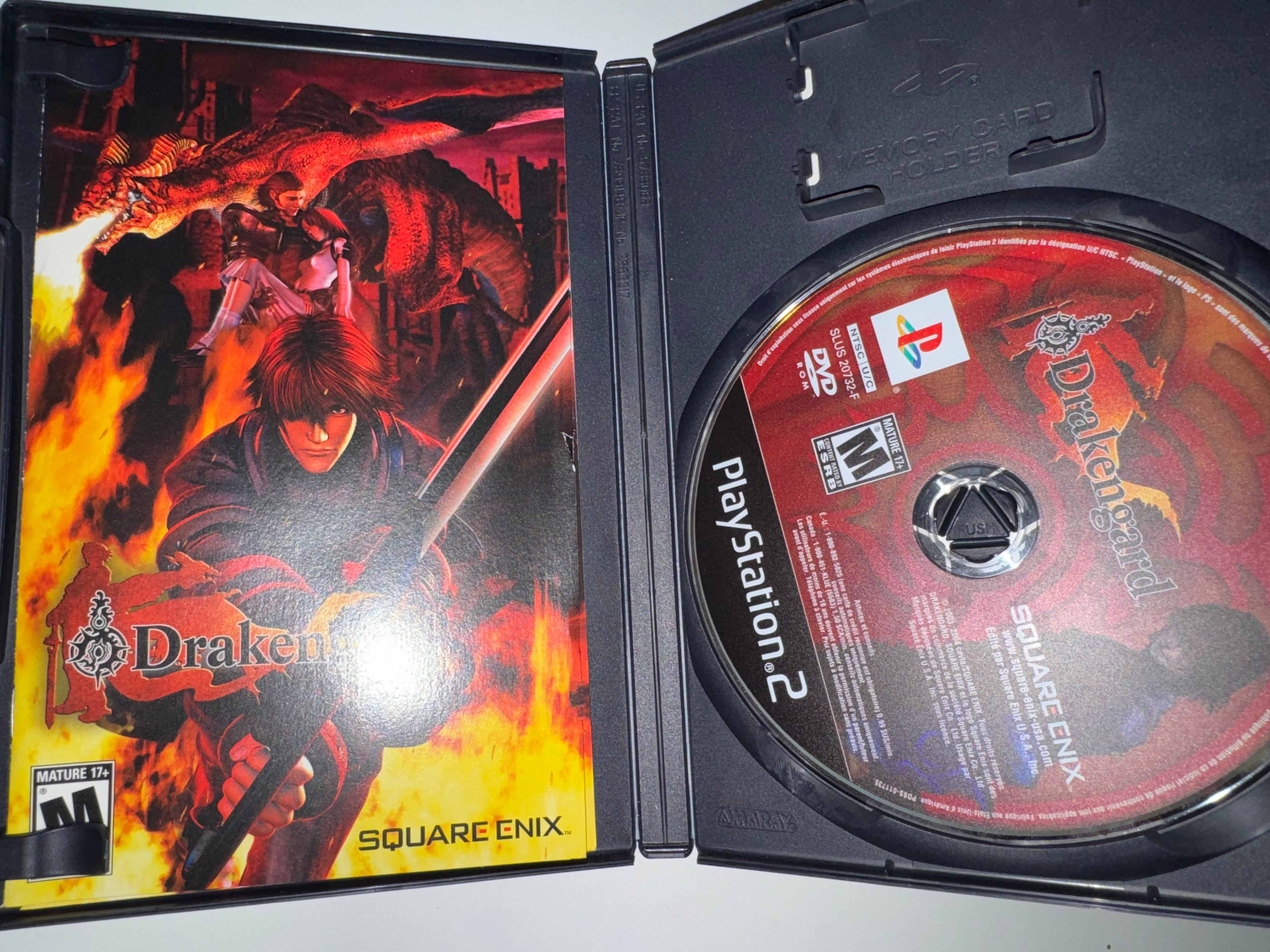 Drakengard (Sony PlayStation 2, 2004) CIB COMPLETE PS2