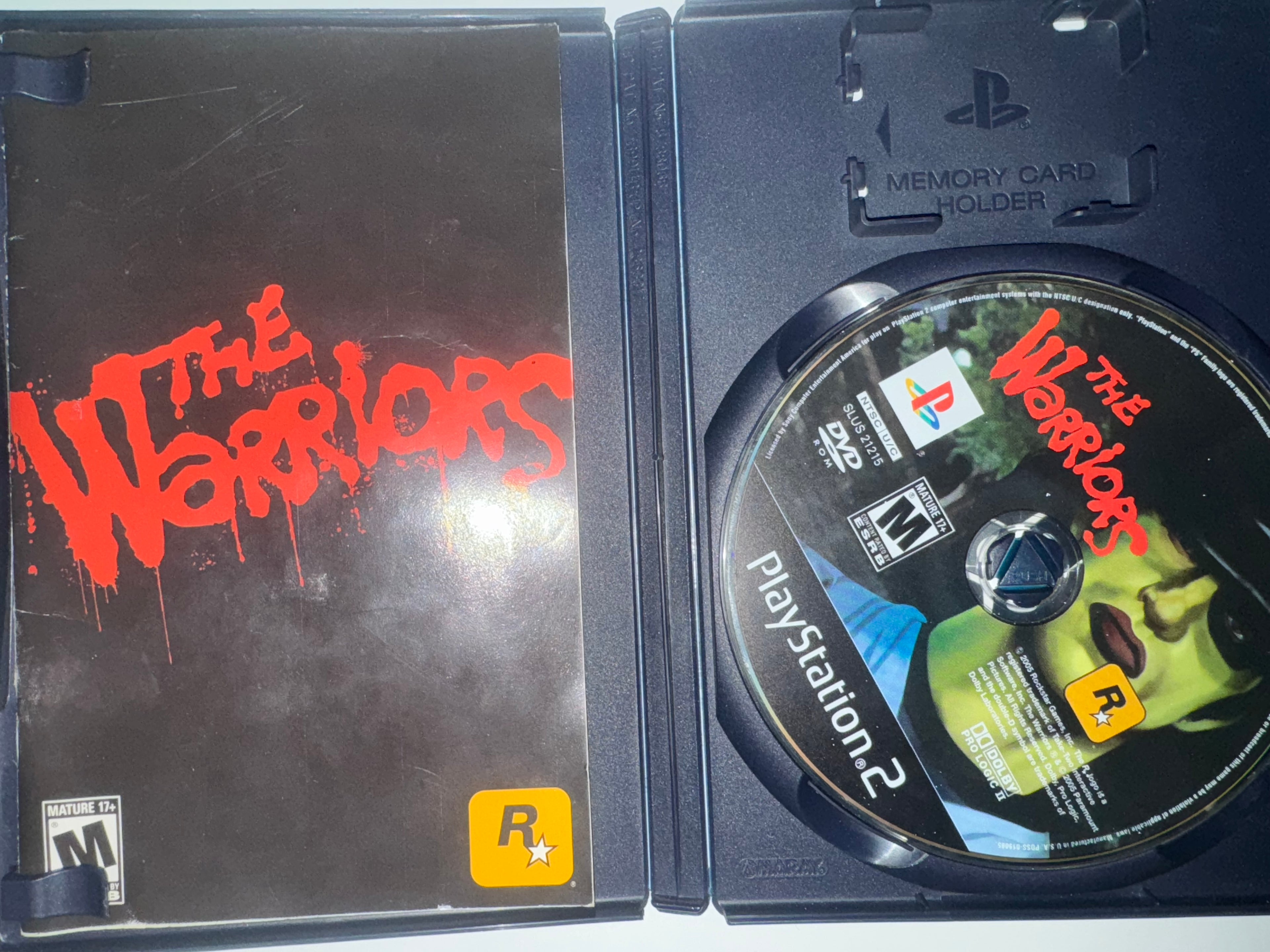 The Warriors (Sony PlayStation 2, 2005) CIB COMPLETE PS2