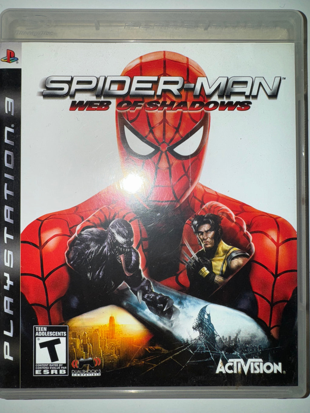 Spider-Man: Web of Shadows (Sony PlayStation 3, 2008) PS3