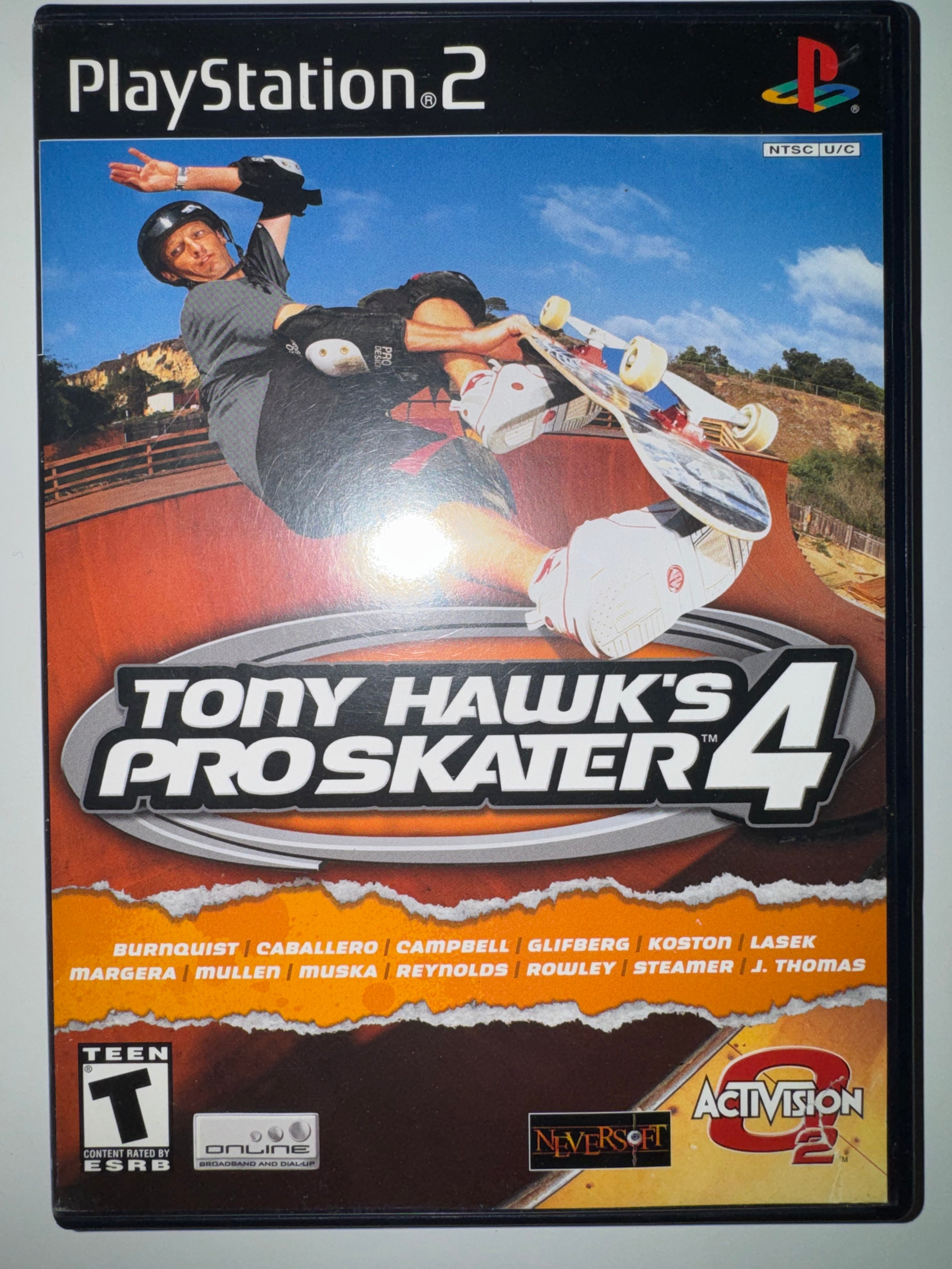 Tony Hawk’s Pro Skater 4 Sony Playstation 2 PS2