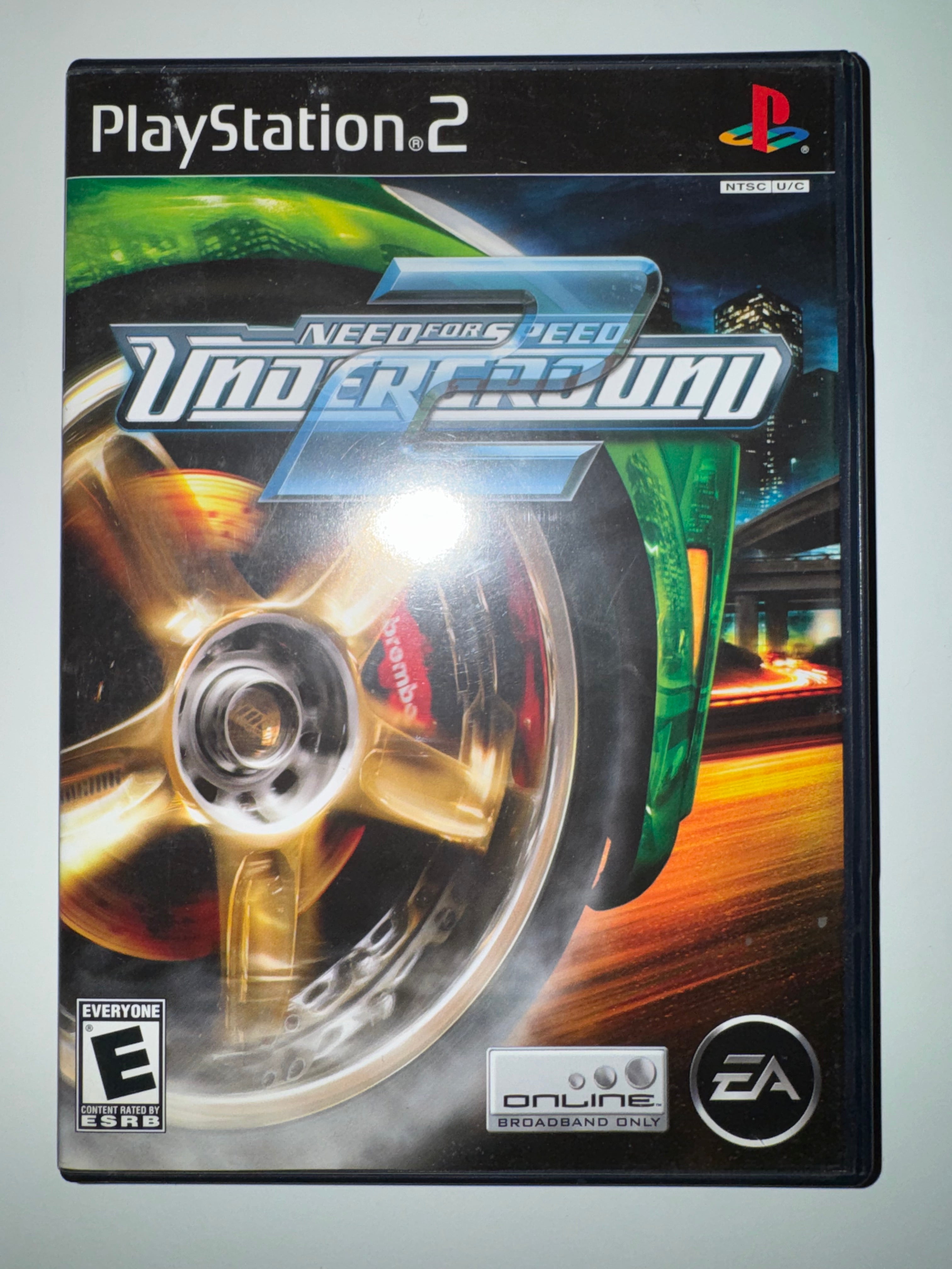 Need for Speed: Underground 2 (Sony PlayStation 2, 2004) CIB COMPLETE PS2