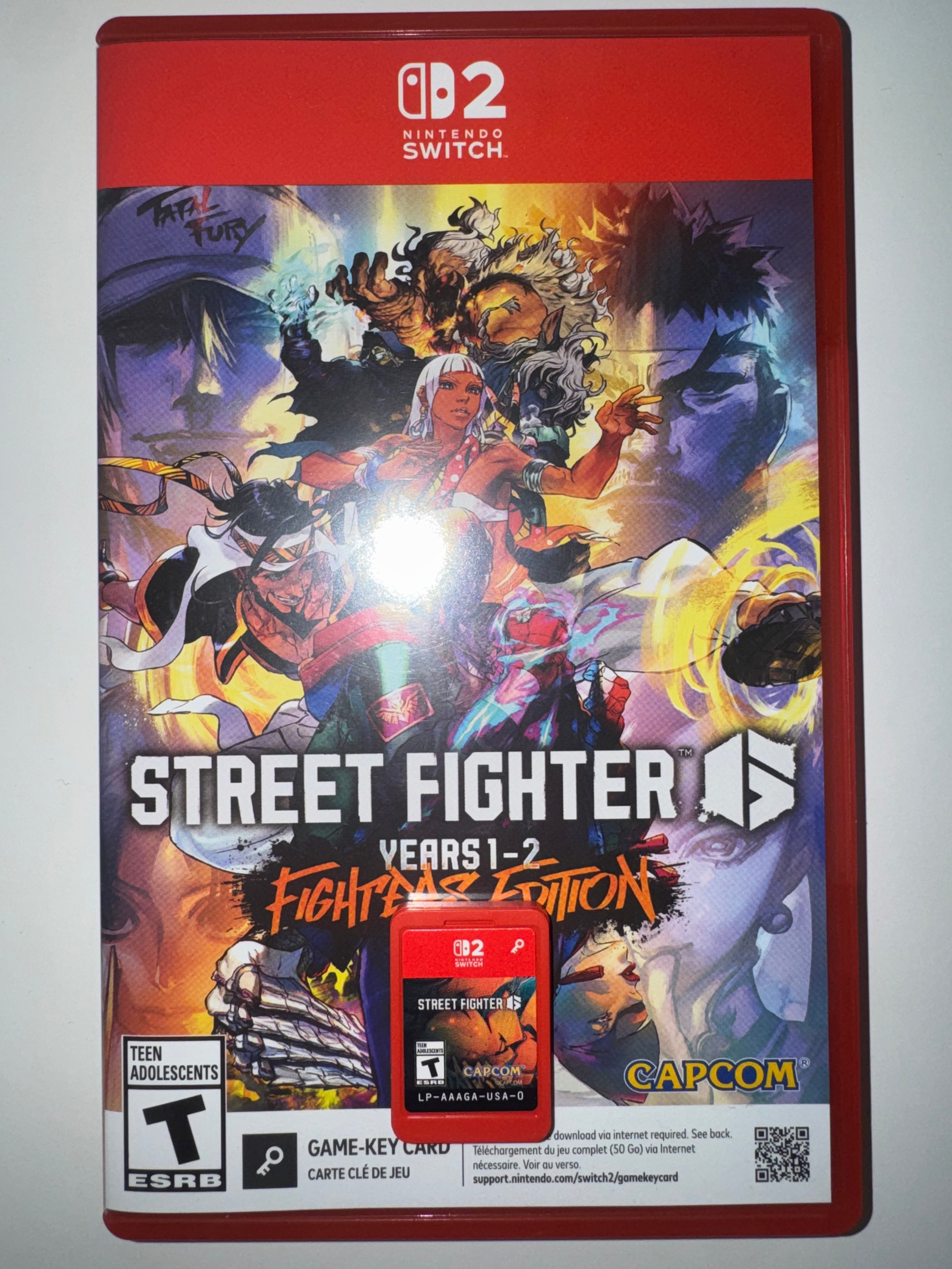 Street Fighters 6 Year 1-2 Fighters Edition Nintendo Switch 2 NSW2