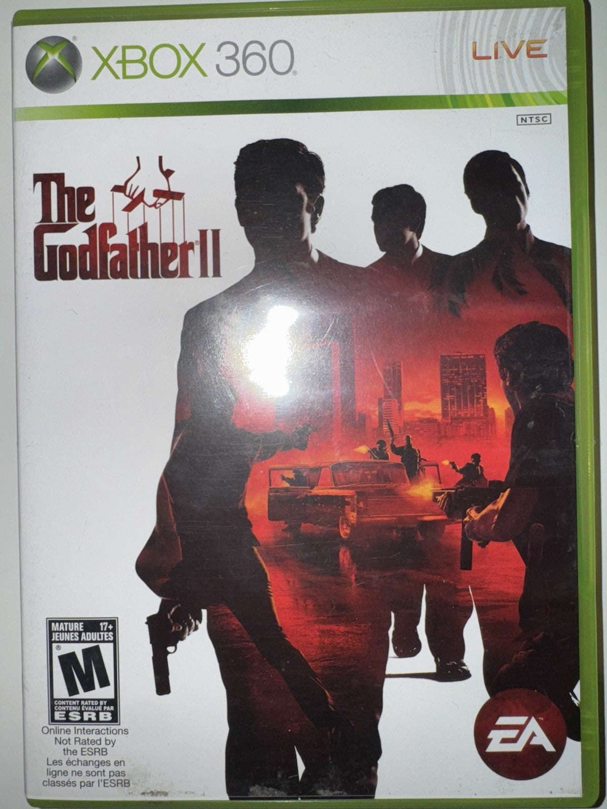 The Godfather II 2 (Microsoft, Xbox 360 ) CIB COMPLETE + MANUAL XB360
