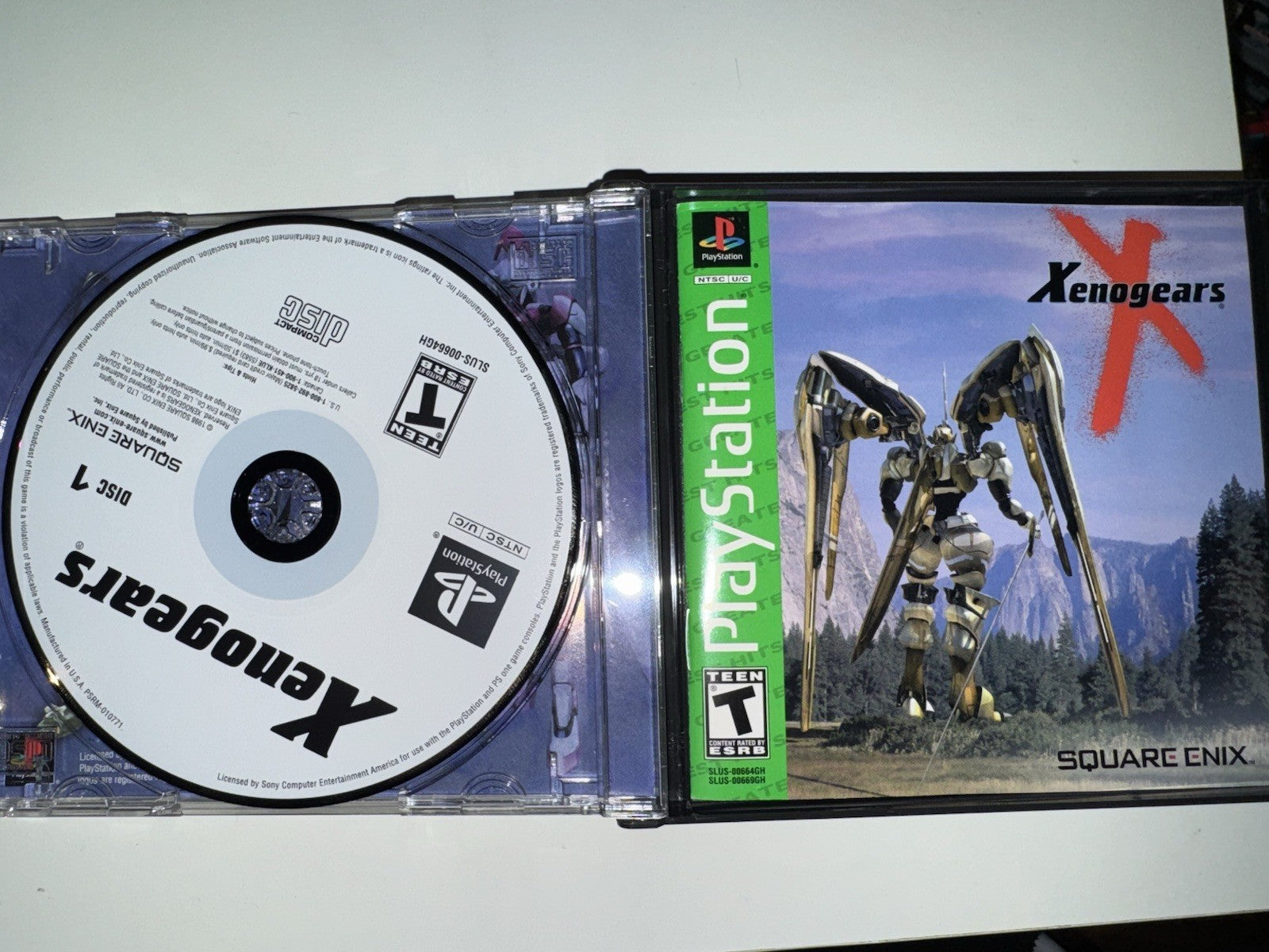 Xenogears PS1 PlayStation CIB COMPLETE + MANUAL PS1 SQUARE ENIX