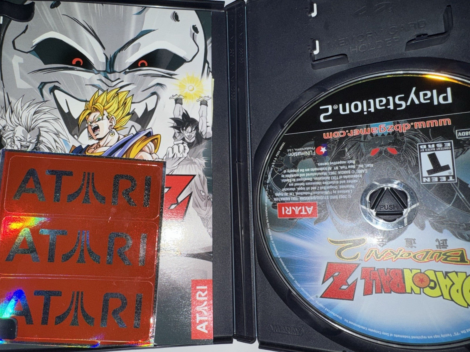 Dragon Ball Z: Budokai 2 (Sony PlayStation 2, 2003) PS2 CIB Complete