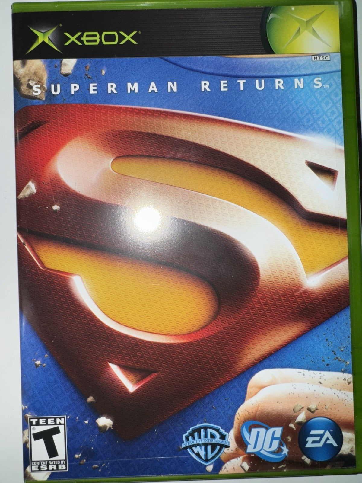 Superman Returns: The Video Game (Microsoft Xbox, 2006) CIB COMPLETE + MANUAL