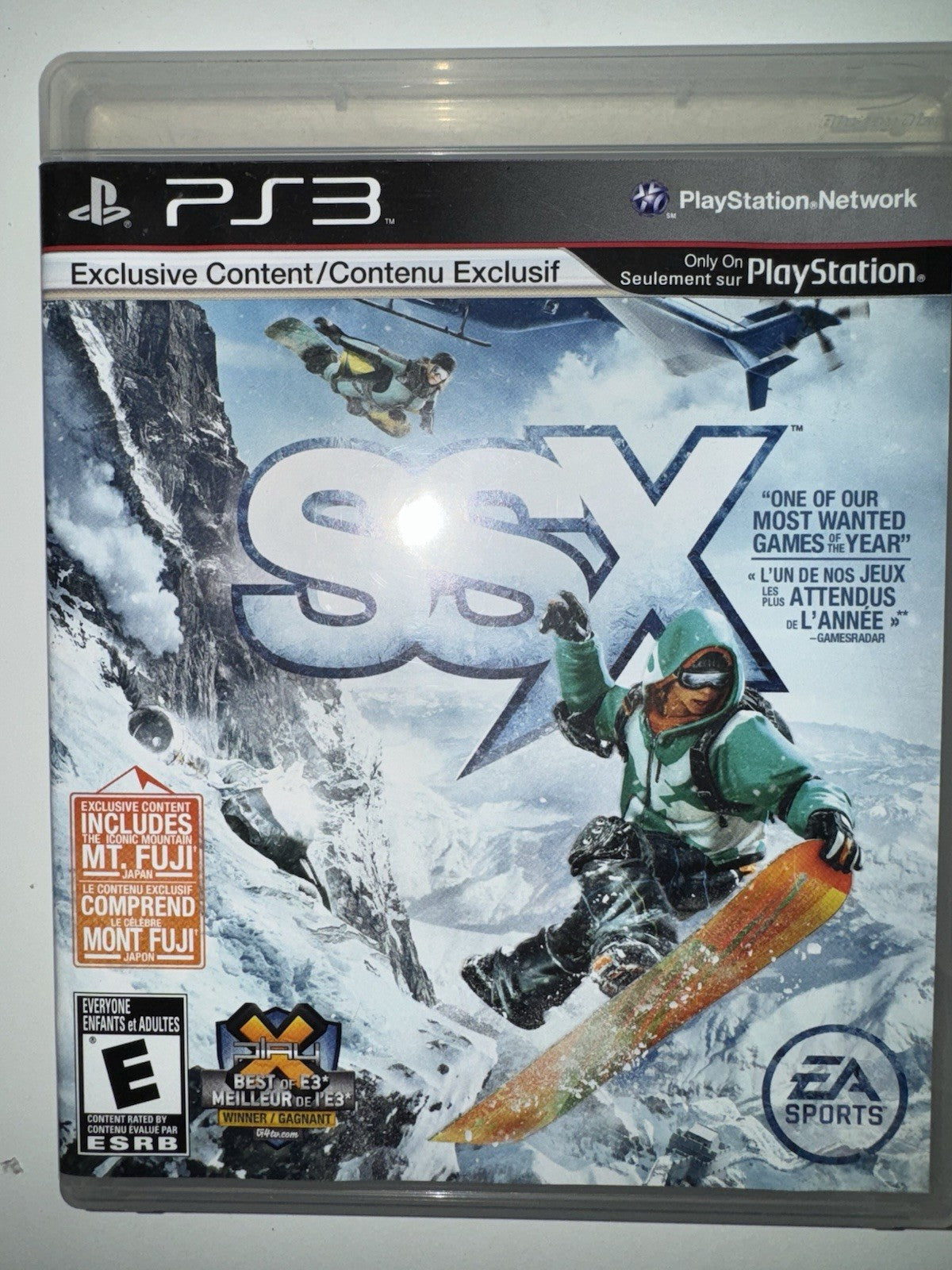 SSX (Sony PlayStation 3, 2012) CIB COMPLETE PS3