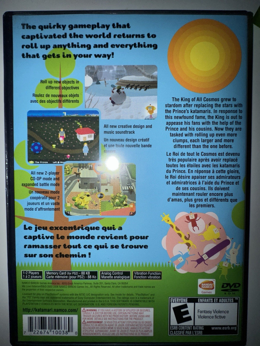 We Love Katamari/ Damacy (Playstation 2, PS2) Complete CIB