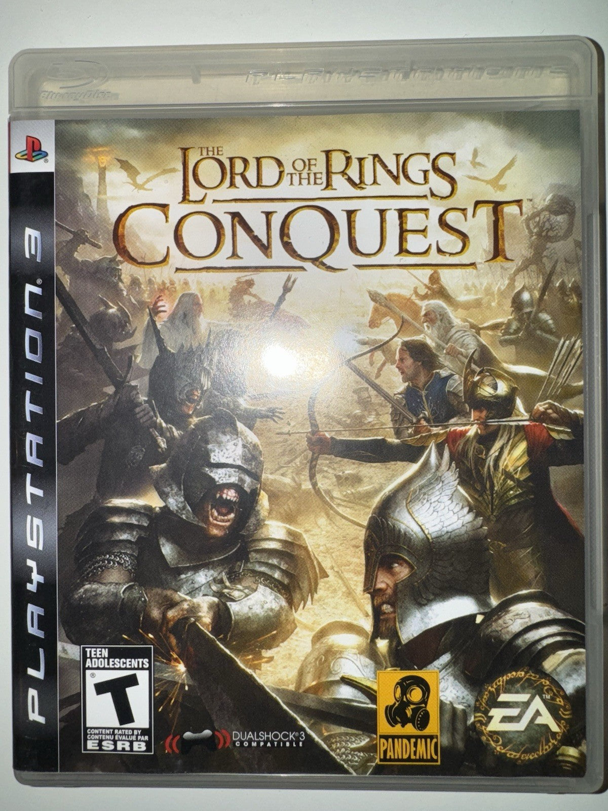 The Lord of the Rings: Conquest (Sony PlayStation 3, 2009) CIB COMPLETE PS3