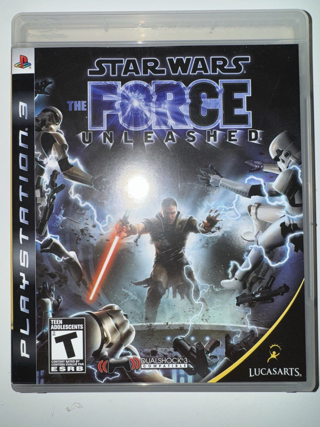 Star Wars: The Force Unleashed (PlayStation 3 PS3, 2008) CIB Complete
