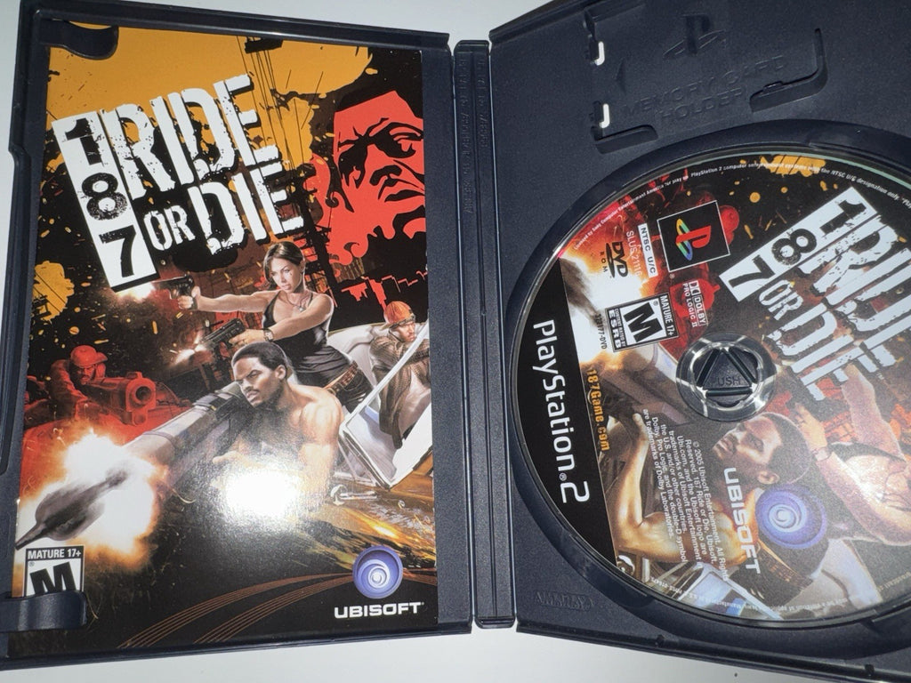 187 Ride or Die (Sony PlayStation 2, 2005) CIB COMPLETE PS2