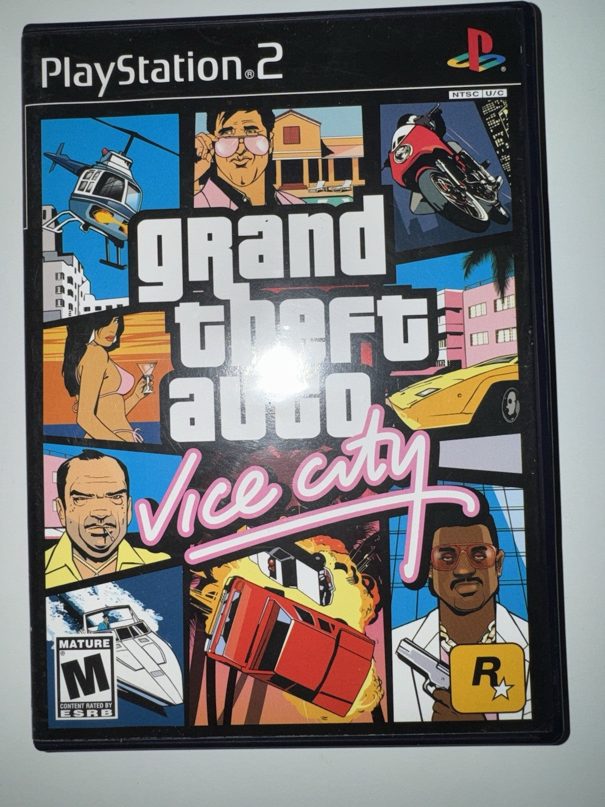 Grand Theft Auto: Vice City (Sony PlayStation 2, 2002) CIB + MAP/ POSTER PS2 GTA