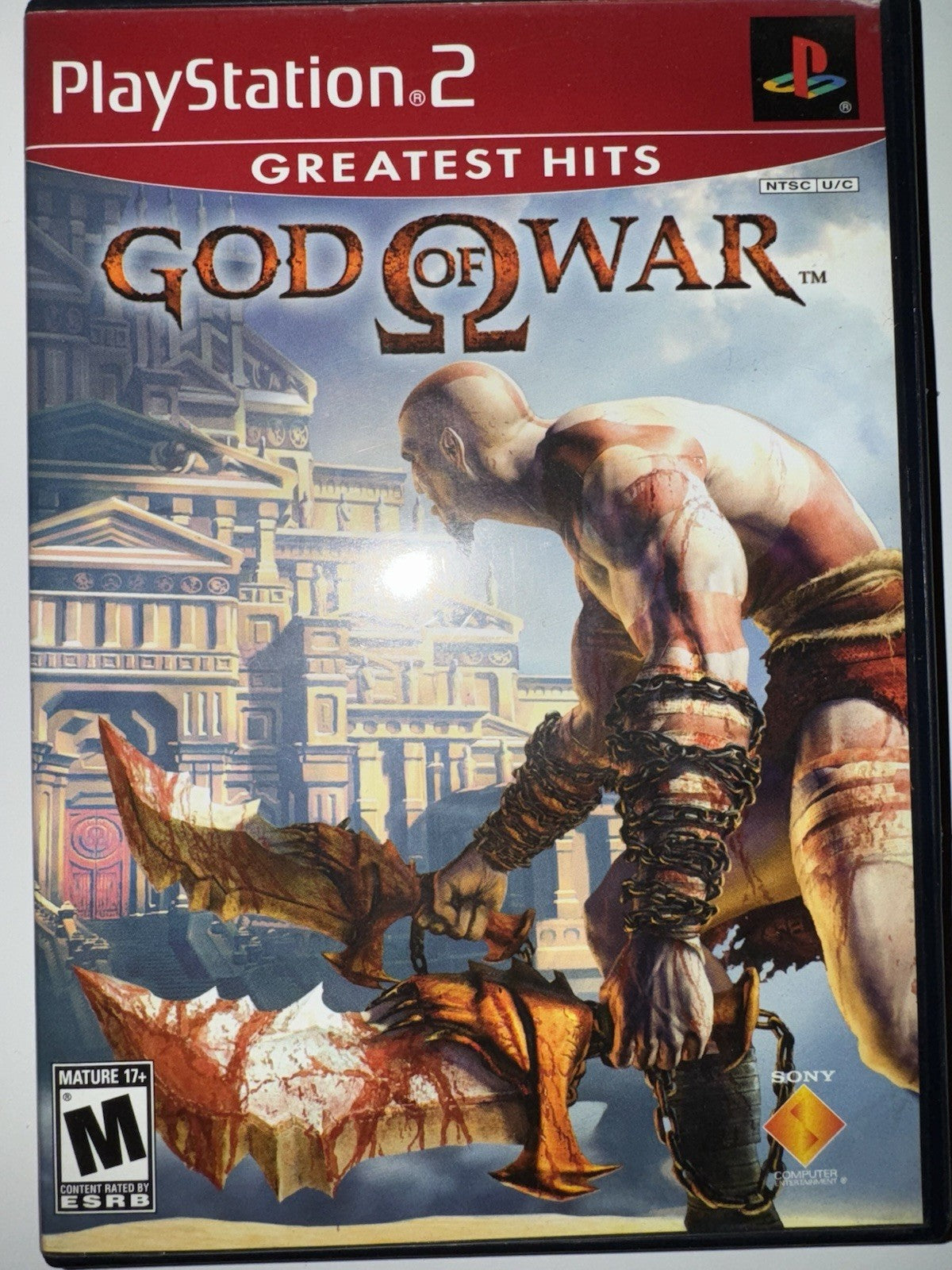 God of War (Sony PlayStation 2, 2005) CIB COMPLETE + MANUAL PS2