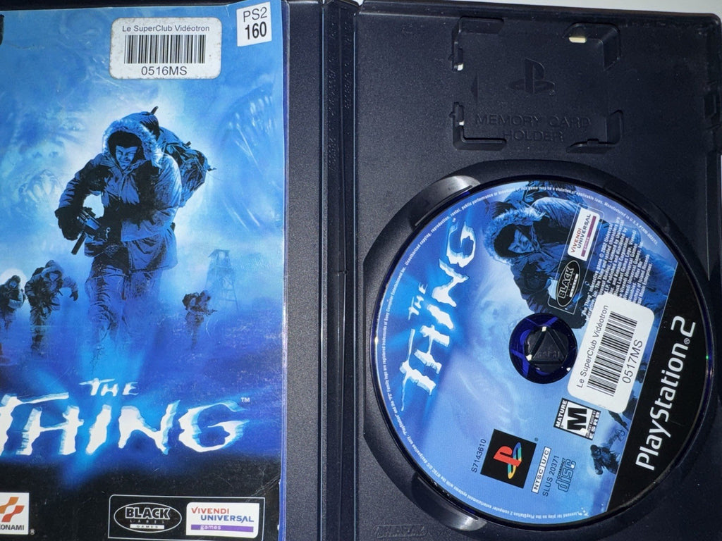 THE Thing (Sony PlayStation 2, 2002) CIB COMPLETE + MANUAL PS2