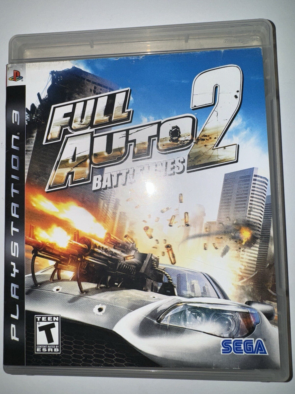 Full Auto 2: Battlelines (Sony PlayStation 3, 2006) CIB COMPLETE +MANUAL PS3