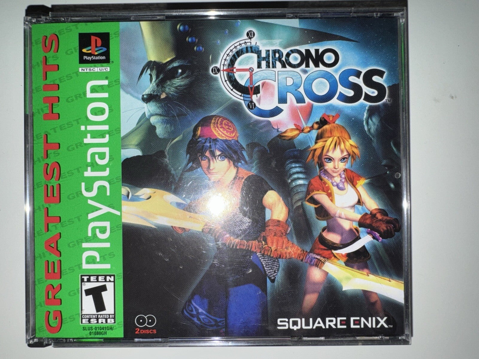 Chrono Cross (Greatest Hits) (Sony PlayStation 1, 2001) CIB COMPLETE +MANUAL PS1