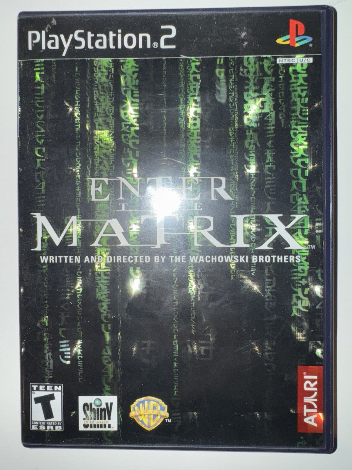 Enter the Matrix (Sony Playstation 2 PS2, 2003) CIB COMPLETE + MANUAL