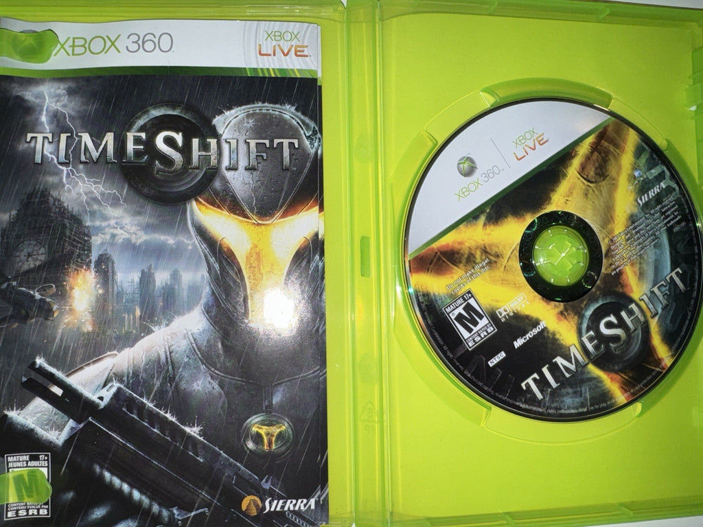 Timeshift - Microsoft Xbox 360 CIB COMPLETE XB360