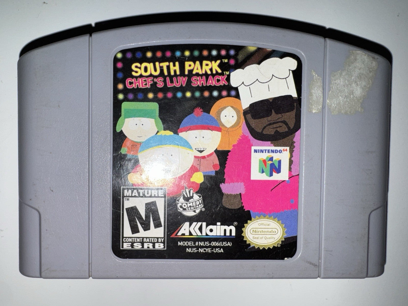 South Park: Chef's Luv Shack (Nintendo 64, 1999) Cart Only N64