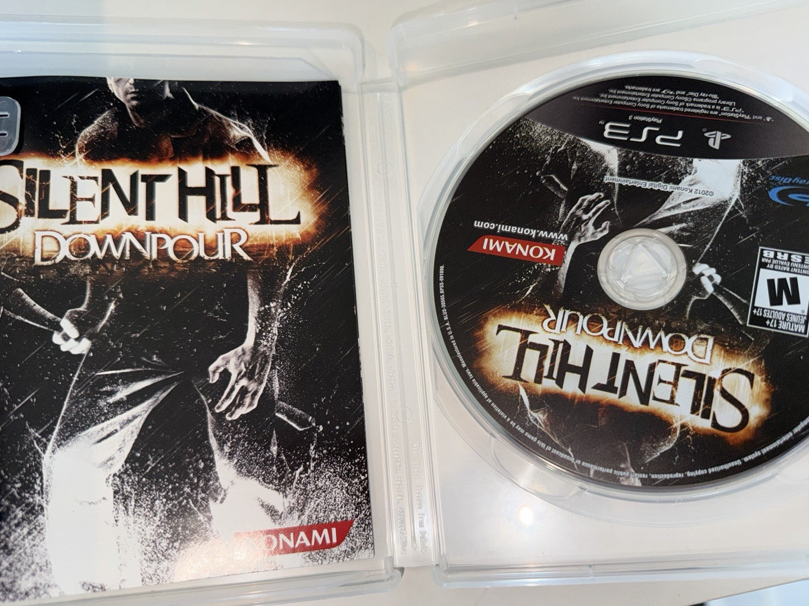 Silent Hill: Downpour (Sony PlayStation 3, 2012) CIB COMPLETE PS3
