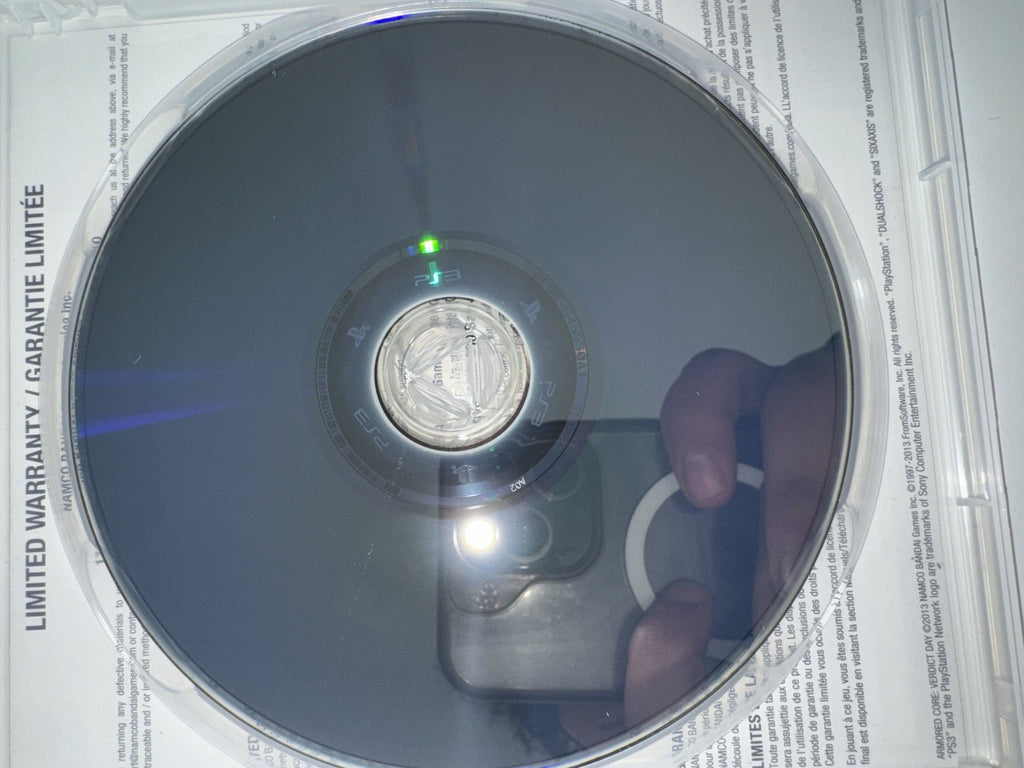 Armored Core: Verdict Day (Sony PlayStation 3, 2013) PS3