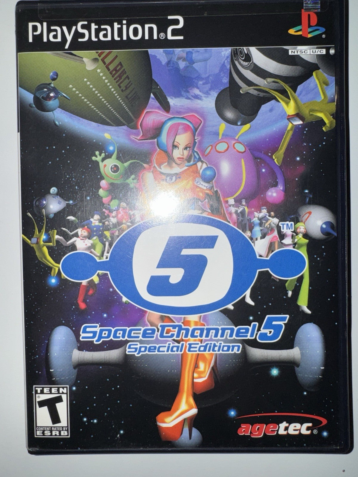 Space Channel 5 [Special Edition] (Sony PlayStation 2, 2003) CIB COMPLETE PS2