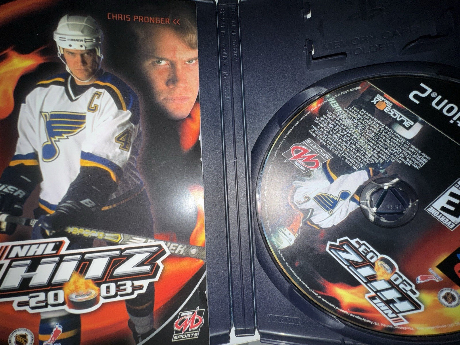 NHL Hitz 2003 Sony PlayStation 2 PS2 CIB