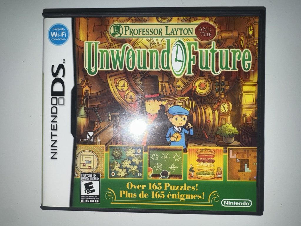 Professor Layton and the Unwound Future (Nintendo DS, 2010) CIB COMPLETE DS