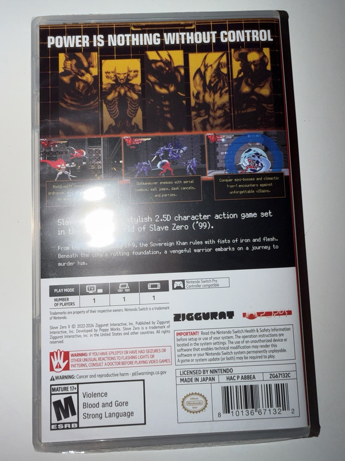 Slave Zero X (Nintendo Switch) BRAND NEW SEALED NSW