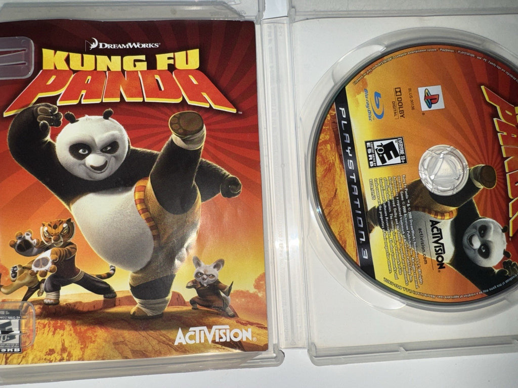Kung Fu Panda (Sony PlayStation 3, 2008) CIB COMPLETE +MANUAL PS3