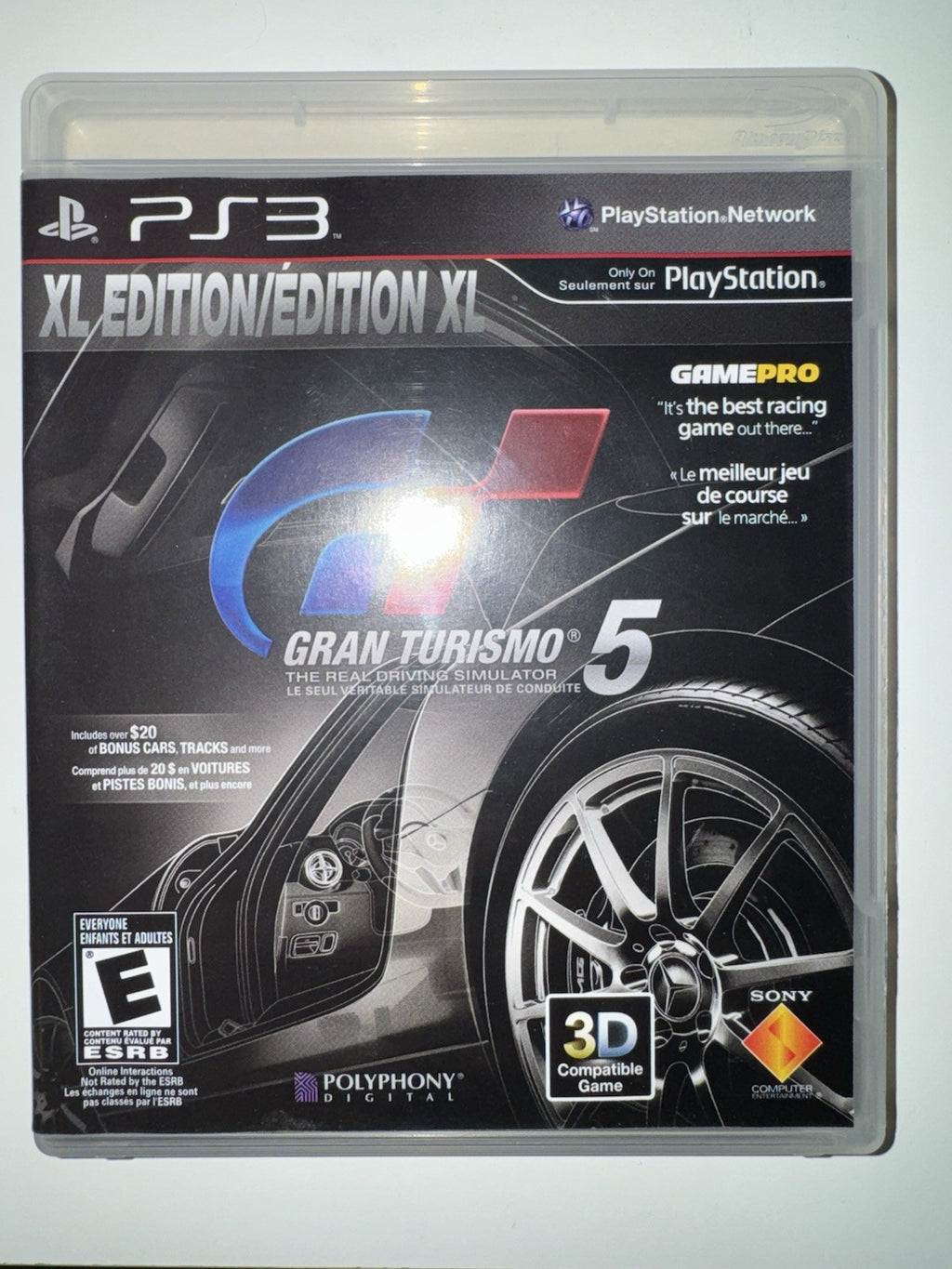 Gran Turismo 5 -- XL Edition (Sony PlayStation 3, 2012) CIB COMPLETE PS3