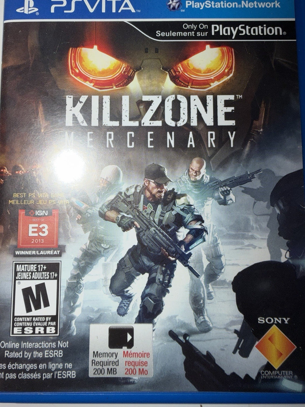 Killzone: Mercenary (Sony PlayStation PS Vita, 2013)