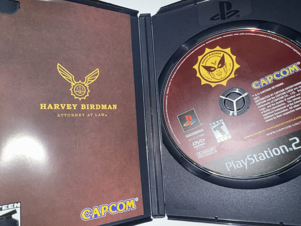 Harvey Birdman: Attorney at Law (Sony PlayStation 2, 2008) CIB COMPLETE PS2