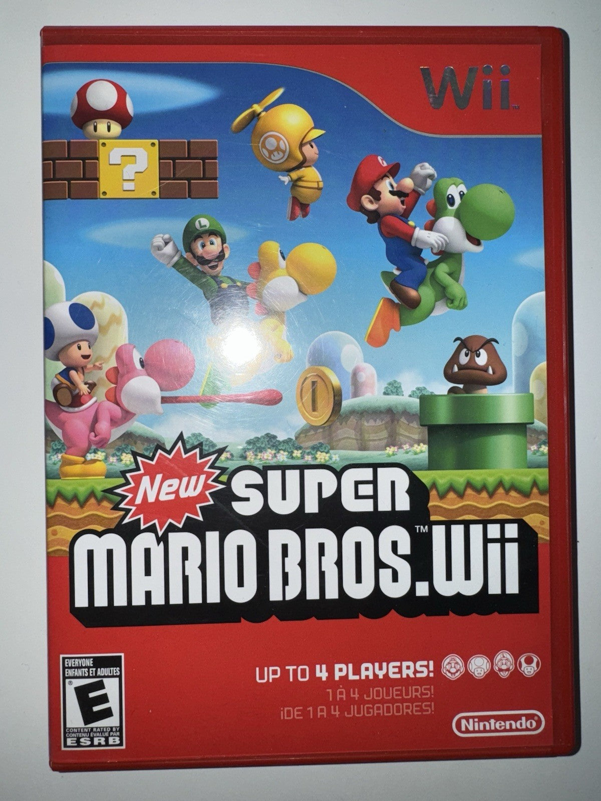 New Super Mario Bros. Wii (Nintendo Wii, 2009) CIB COMPLETE WII