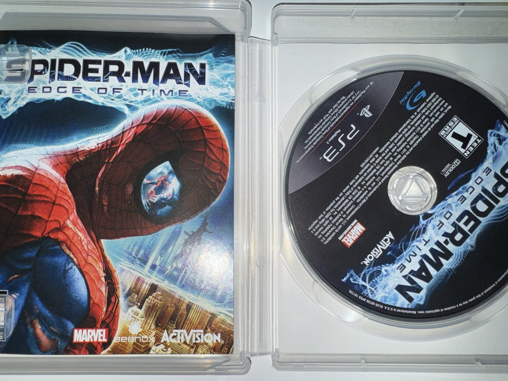 Spider-Man: Edge Of Time (Sony Playstation 3 ) CIB COMPLETE + MANUAL PS3