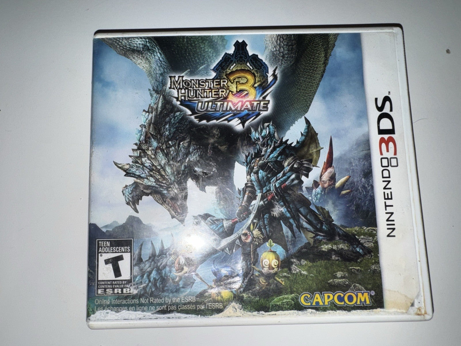 Monster Hunter 3 Ultimate (Nintendo 3DS, 2013) CIB COMPLETE + MANUAL