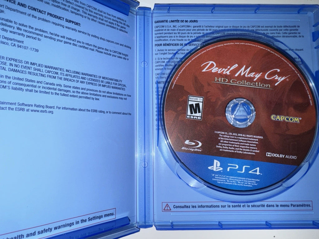 Devil May Cry HD Collection (Sony Playstation 4) PS4