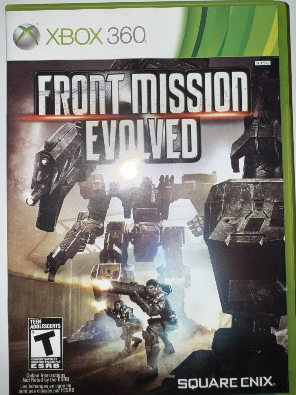 Front Mission Evolved (Microsoft Xbox 360, 2010) Complete CIB XB360