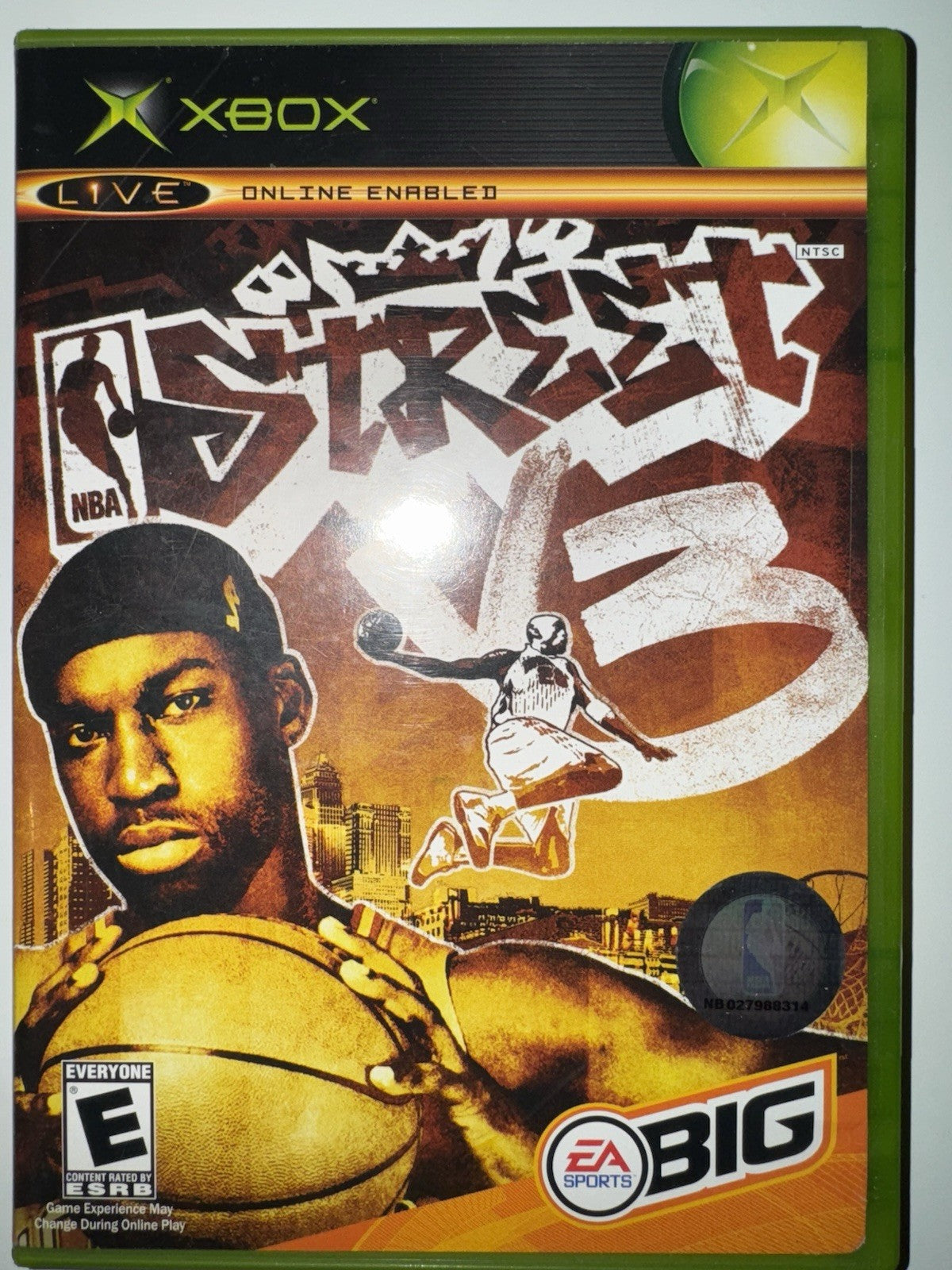 NBA Street Vol. 3 (Microsoft Xbox, 2005) CIB COMPLETE OG XBOX