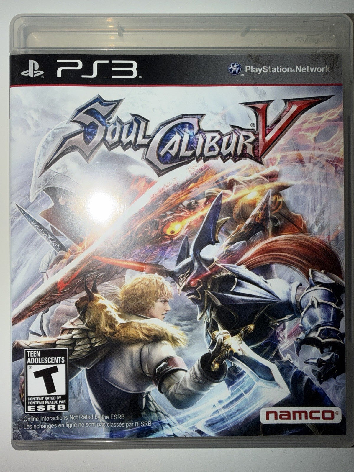 Soul Calibur V 5 (Sony PlayStation 3) CIB COMPLETE PS3